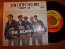 Beach Boys Ten Little Indians Picture Sleeve Mint Glossy Beautiful with free gif