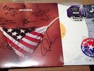 Black Crowes Amorica FULLY Signed White Vinyl Banned Autographed LP Robinson