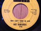Dee Edwards funk soul 45   Why Can't There Be Love