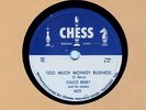 78 RPM Chuck Berry CHESS 1635 Too Much Monkey Business