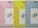 BEETHOVEN (4) Columbia MS 6185, 6186 , 6187 , 6188 Budapest Stereo 6 eye  Nice 