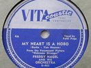 VERY RARE Freddy Nagel with Patti Page 78 RPM - My Heart Is A Hoby L K