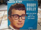 45 T BUDDY HOLLY (Coral 94611 M) 4 titres