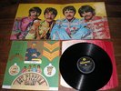 COMPLETE Beatles Sgt Pepper Lp -1/-1 VG mono UK 1st press PMC 7027