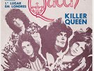 QUEEN - KILLER QUEEN - FLICK OF THE WRIST 7/45 PORTUGAL EMI 1974 N MINT