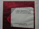 ?? Led Zeppelin Live In Japan 1971 2LP Japan ??