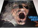 URIAH HEEP Very Eavy Umble LP Mick Box Ken Hensley Nigel Olsson Autograph SIGNED