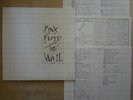 RARE PINK FLOYD THE WALL JAPAN 1979 CBS SONY PRESS w. Sticker, Inners, NM VINYL
