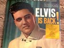 ELVIS IS BACK RCA VICTOR LIVING STEREO ALBUM/VINYL LSP- 2231 WITH STICKER
