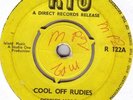 DERRICK MORGAN/SKINHEAD REGGAE/RIO R122/COOL OFF RUDIE - TAKE IT EASY..LISTEN
