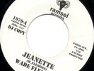 WADE FLEMONS - JEANETTE bw TONY CLARKE - LANDSLIDE - NORTHERN SOUL - WIGAN