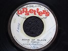 SONS  OF  SLAVES  /  JUNIOR  DELGADO /  orig  UPSETTERS  7 in  1977  *  ROOTS  *