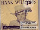 HANK WILLIAMS EP  Memorial album Vol 1   ' 50s  SEALED MGM RECS