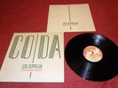 LED ZEPPELIN-CODA-ORIG 82 UK 1ST PRESS-A2:B-N/M AUDIO AND SUPERB EMBOSSED COVER