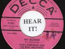 BEATLES 45 Tony Sheridan And The Beat Brothers (Decca PROMO #31382) My Bonnie