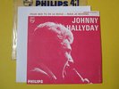 rare SP  Johnny Hallyday  juke-box encart original EX  Philips 373997