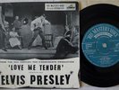 ELVIS PRESLEY - LOVE ME TENDER (RARE ORIGINAL 1957 HMV EP IN PIC SLEEVE)