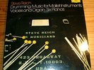 Steve REICH Drumming, Six Pianos, Music for Mallet Instruments... 3-LP-Box DG