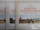 PIERRE FOURNIER BACH COMPLETE CELLO SUITES GERMAN STEREO ARCHIV  NEAR MINT