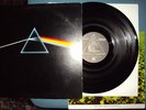Pink Floyd Dark Side of the Moon 1973 Harvest SMAS-11163 LP Vinyl with poster