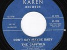 Northern Soul 45 - the Capitols on Karen 1536 - 