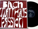 Mauersberger, Stolte: Bach- Matthew Passion / Eterna 4 LP Box ED1