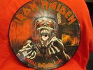 IRON MAIDEN A REAL DEAD ONE PIC DISC LP  ACDC SLAYER RANCID MEAGADEATH CLASH