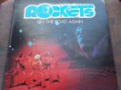 LP ROCKETS On The Road Again COSMIC DISCO, RARE ITALY, POSTER, EX/EX+
