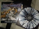 Bolt Thrower  Mercenary  LP  White / Black Splatter    new