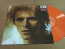 DAVID BOWIE SPACE ODDITY RARE ORANGE MARBLE VINYL LP U.K. IMPORT