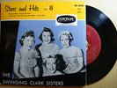 SWINGING CLARK SISTERS ++ Stars And Hits No.8 ++ EP ++ sehr selten ++