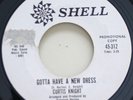 R&B 45 CURTIS KNIGHT Gotta Have A New Dress SHELL jimi hendrix promo