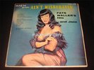 1957 Ain't Misbehavin': Fats Waller's Hits and Jazz, LP. BETTIE PAGE COVER