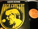 DAVID BOWIE ROCK CONCERT RCA RECORDS DUTCH PRESSING