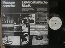 MUSIQUE CONCRETE Schaeffer Reibel Cage GERMAN Klett LP 1974