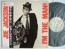 PROMO LABEL / JOE JACKSON I'M THE MAN / JAPAN WITH OBI
