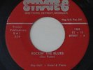 Rockabilly ROY HALL Rockin The Blues/She Sure Can Rock Me(HEAR BOTH) STRATE 6 45