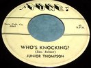 JUNIOR THOMPSON Who's Knocking 45 Rare & Killer 1st Press Tune Rockabilly Listen