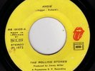 Rolling Stones Rare Lebanese VG+ 45 Angie Mick Jagger Keith Richards