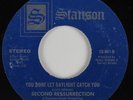 70s Soul/Funk 45 SECOND RESSURRECTION You Done Let Daylight STANSON HEAR