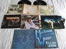 ELTON JOHN 5 x UK Vinyl LPs - YELLOW BRICK/DON'T SHOOT/GREATEST/MADMAN w/Book EX