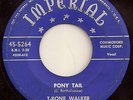Guitar Blues 45: T-BONE WALKER on Imperial - Pony Tail/When the Sun Goes Down