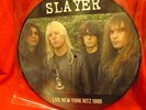 SLAYER LIVE NEWYORK RITZ 1986 PIC DISC LP 300 MADE KISS METALLICA MEGADEATH KISS