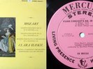 CLARA HASKIL / Mozart Piano Concertos / Original Mercury SR 90413, PINK PROMO