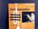 FATS NAVARRO 10 Inch LP Memorial Album 1947_1949 Blue Note DG Nyc mono