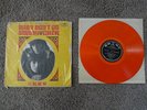 SONNY AND CHER (& others)--BABY DON'T GO rare clear orange vinyl Asian pressing
