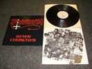 POSSESSED “SEVEN CHURCHES” 1985 ROADRUNNER RR 9757 + INNER RARE VINYL LP EX