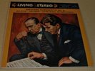 BRAHMS Concerto No. 2 Fritz REINER GILELS CSO RCA Living Stereo LP Shaded Dog EX
