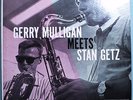 GERRY MULLIGAN MEETS STAN GETZ RARE ORIG '58 VERVE 'LIVING FIDELITY STEREO LP
