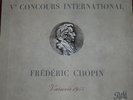 CHOPIN piano competition Warsaw 1955 / PATHE DTX 171-5